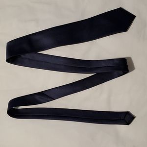 Men's Manzini Neckwear dark blue tie